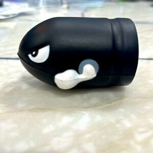 World of Nintendo Super Mario BULLET BILL Squish-Dee-Lish Soft Figure Toy 3.5”